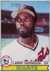 1979 Topps Baseball Cards      624     Larry Herndon